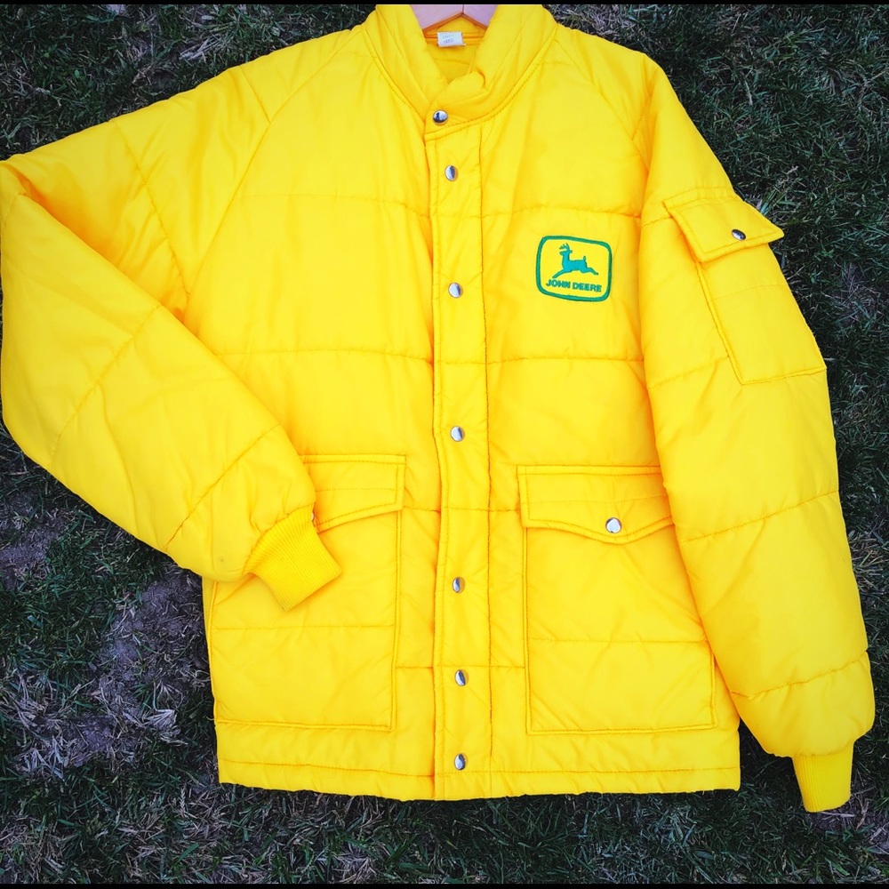 RARE vintage John Deere large Puffy Jacket Coat
